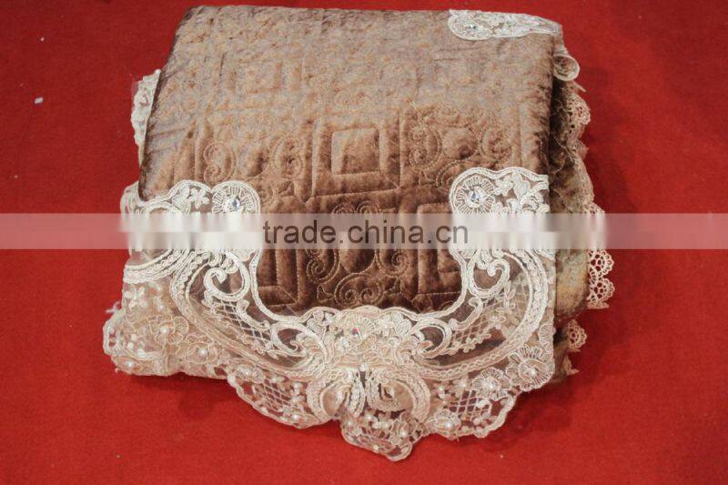 Pleuche Polyester/cotton bedding set /bed sheet/duvet cover/pillow