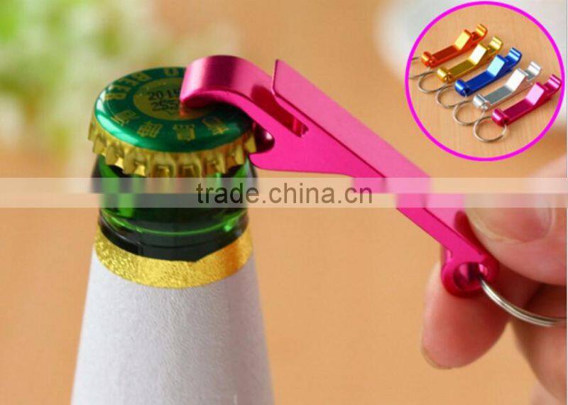 zinc alloy and bottle opener keychain Type Metal keychain