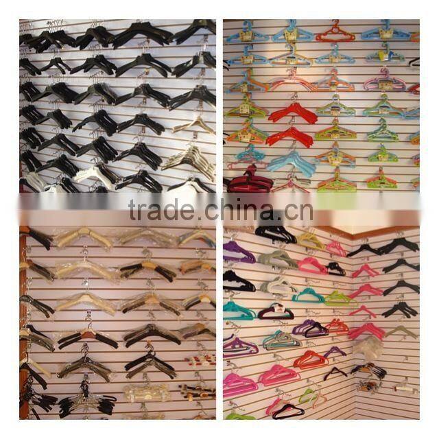 2015 fashion design hanger metal & save space metal hanger for clothes