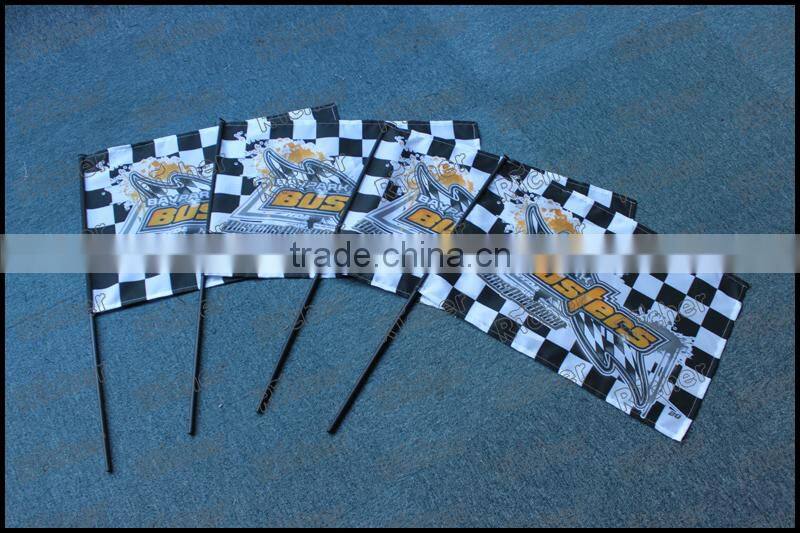 high qulity custom Hand Held Flag