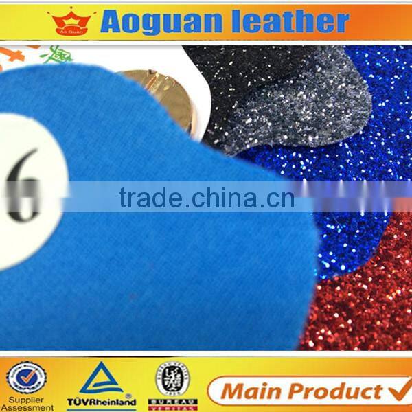 2015 the most popular free sample fashion glitter shoe fabirc
