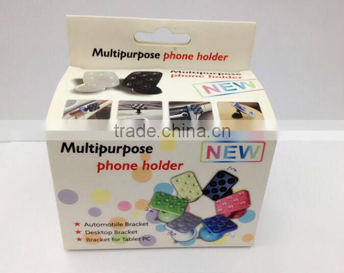 360degree multipurpose rotating lazy phone holder for home and car use suckers holder