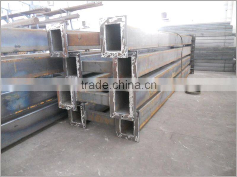 Galvanized road steel sign pole