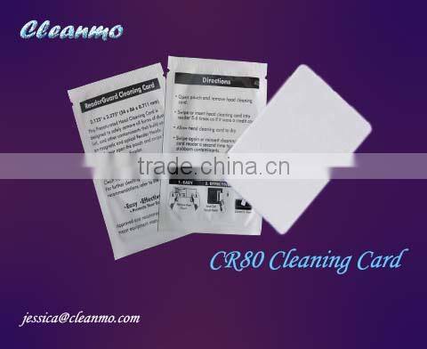 2014 hotest CR80 Cleaning Card For ATM