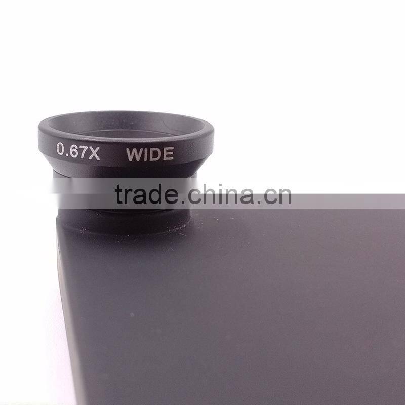 hot wholesale 2 in 1 wide angle & micro lens for IPHONE