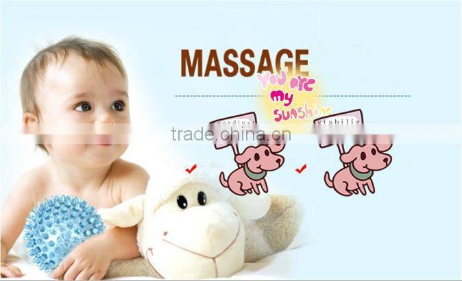 2015 hotsale spiky massage ball Non-toxic PVC body and massage ball
