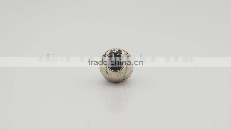 paracord metal skull beads