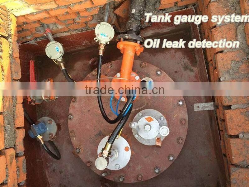 Gas station double walled tank and pipe fuel oil water leak detection sensor Leakage detector