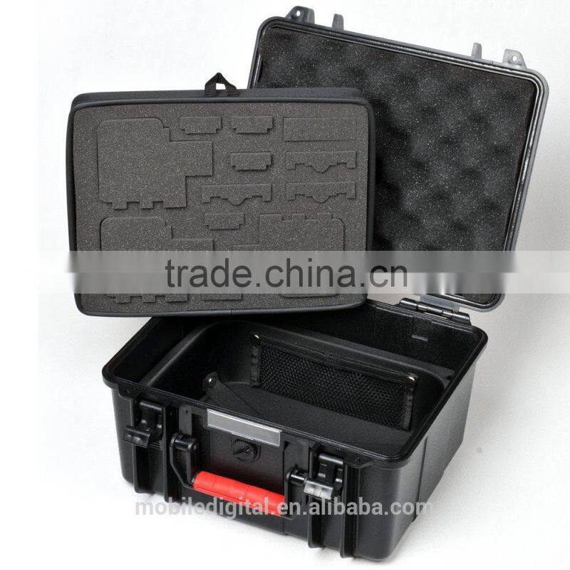Waterproof large carry case for gopro accessories hero2 hero3 hero 3 3+ black edition