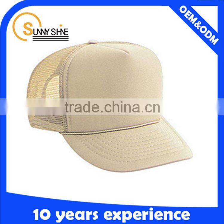 mesh cheap trucker cap foam