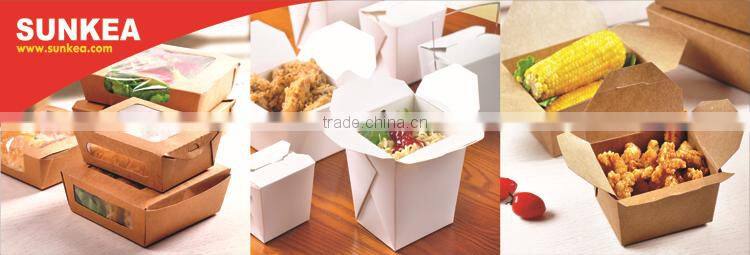 Disposable soup cups with paper lid, paper soup cup, soup bowl