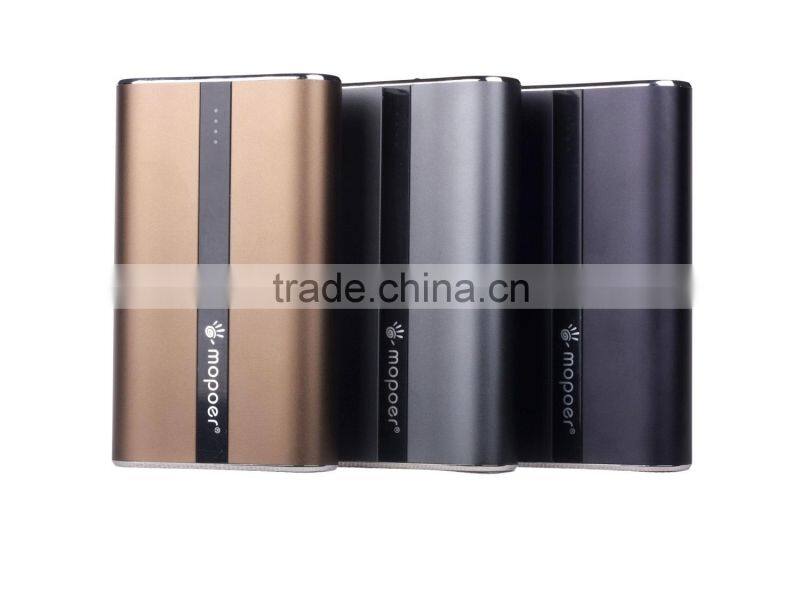 High capacity portable power bank aluminium casing 16000mAh