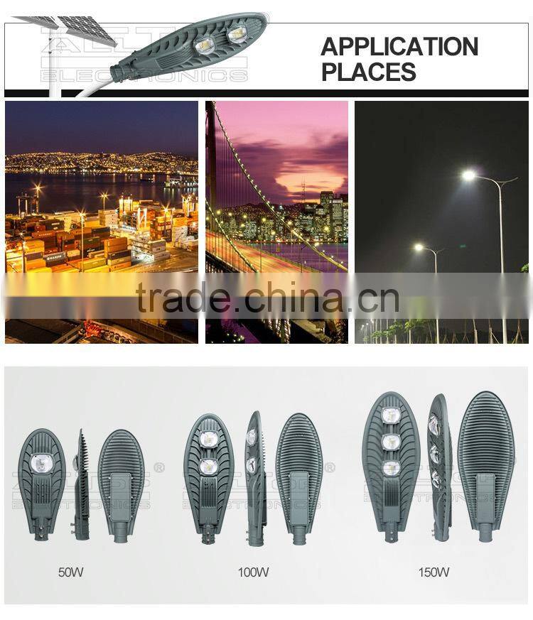 Outdoor IP67 waterproof bridgelux cob 120w led street light shell
