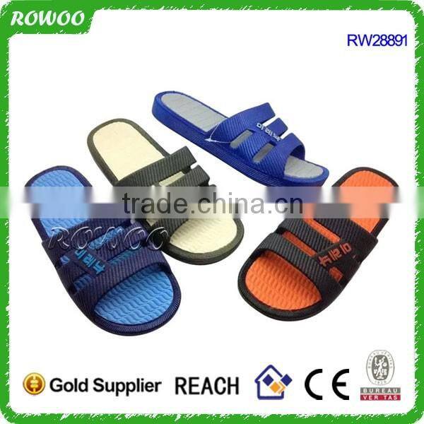 Soft Men Custom China PVC Flip Flops Home sport slipper