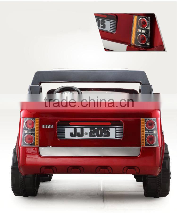 Best gift land rover ride on toys for twins JJ205 with two seats ride on car