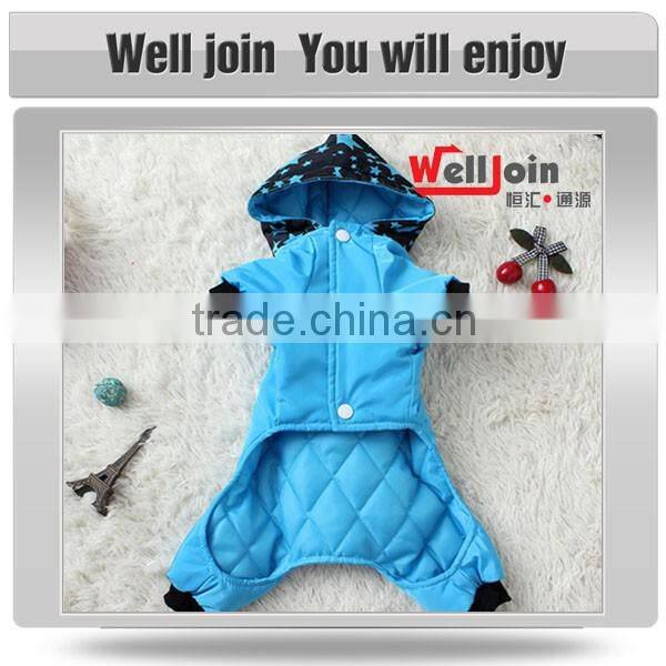 Newest design top quality large pockets dog coat