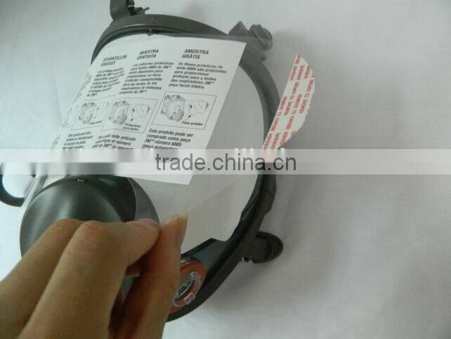 original 3M 6885 Face Shield Cover 3M 6885 lens cover for 3M full face mask 6700, 6800,6900