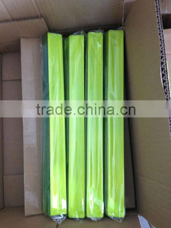EN13356 reflective slap wrap wrist band