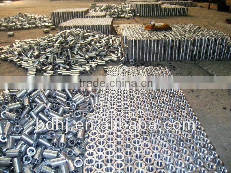 45# Carbon Steel Parallel Thread Rebar Connector for Construction Engineering