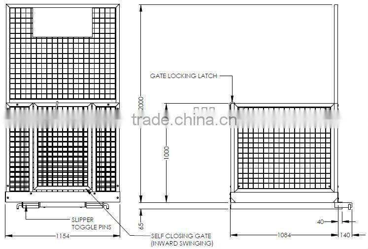 Type WP-MS Folding Work Platform
