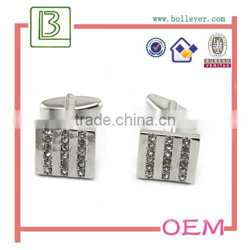 personalised silver funky classic cufflinks