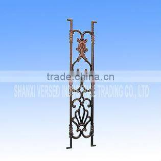 wroght iron balusters blacksmith casting Iron Flower