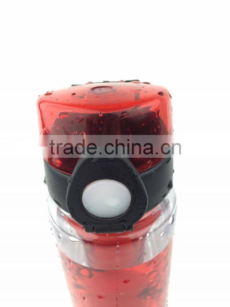 plastic bpa free fruit infuser water bottle, infuser water bottle, water fruit infuser joyshaker bottle