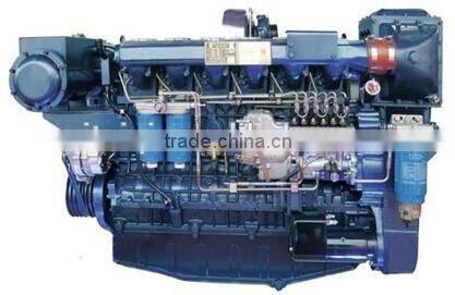 Weichai Wp12C400 Marine Diesel Engine with Gearbox 400HP
