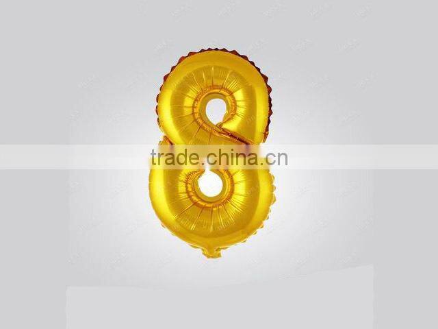 16 inches Foil number balloon,alphabet Balloons