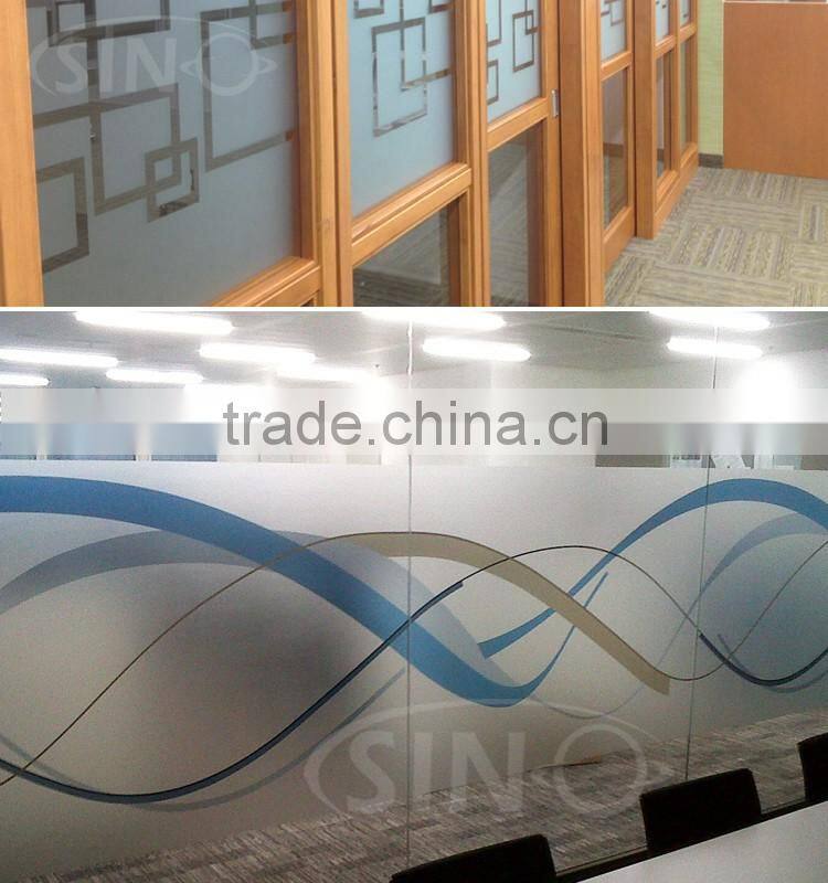 WB50 Wholesale Office PVC Window Static Glass Film Decoration Stickers