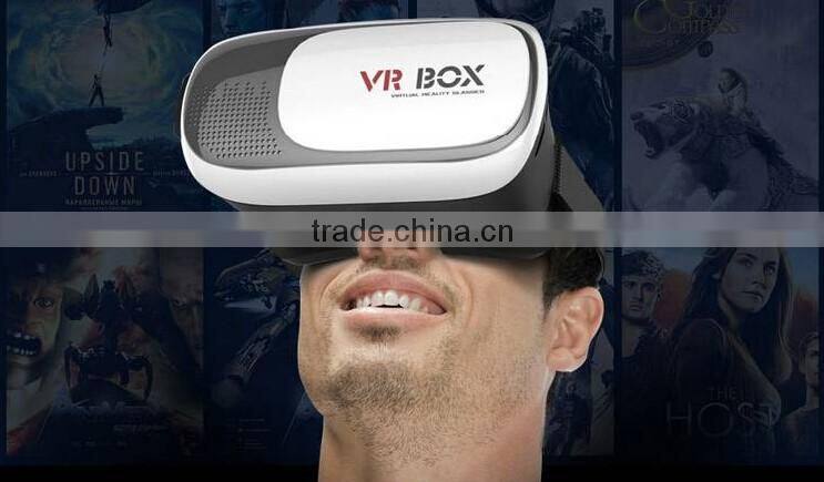 Vr box version 3D, virtual reality vr box 3d glasses, ABS vr headset vr box 2.0 for mobile phone
