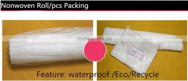 White Grown color 27gsm 100% polypropylene nonwoven cloth textile roll for Spring mattress &pillows lining