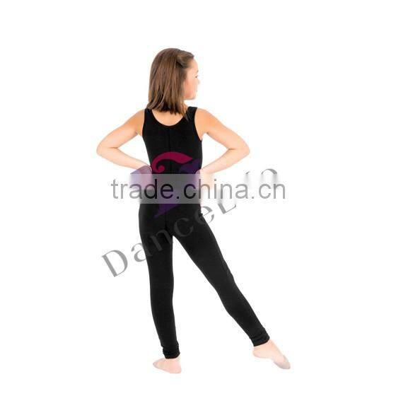C2614 kids tank ballet dance Unitard wholesale ankle length dance unitard for sale gymnastic unitard