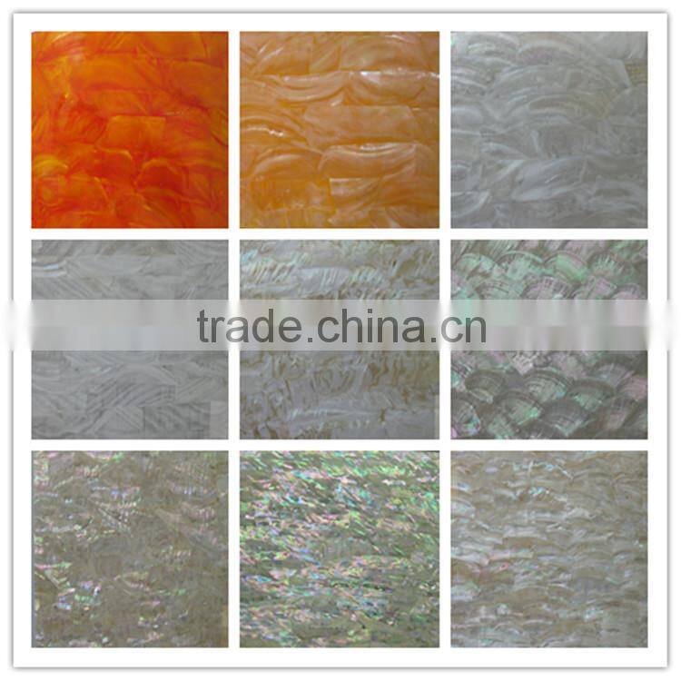 high quality natural abalone/paua mother of pearl shell paper shell sheet shell laminate