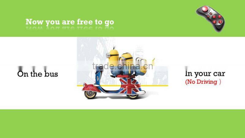 2015 POM brandnew products mini gamepad bluetooth media controller for ios mobile phone