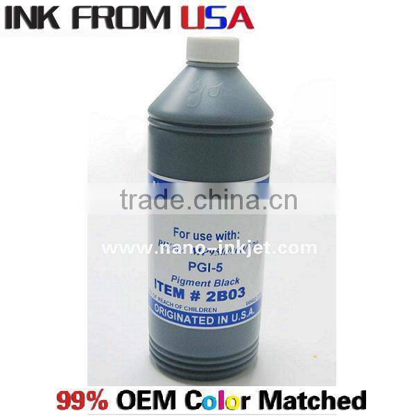 for Canon/Epson/HP desktop printer no clogging Black pigment ink
