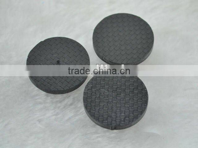 Carbon Fiber Speaker Spike Pad Base Stand Protective Black Gray