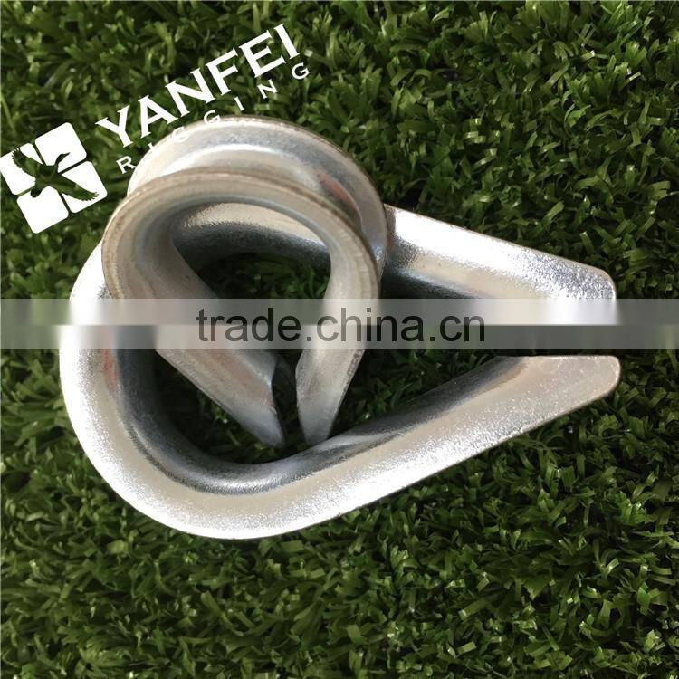 Factory Price Galvanized Standard Wire Rope Thimble/rigging