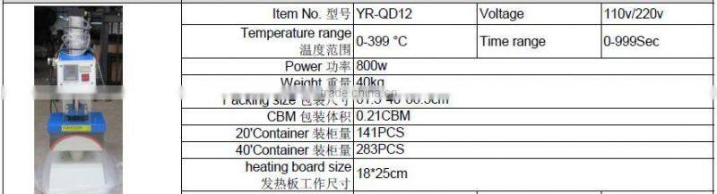 Pneumatic Arc Heat Press Machine for bra printing
