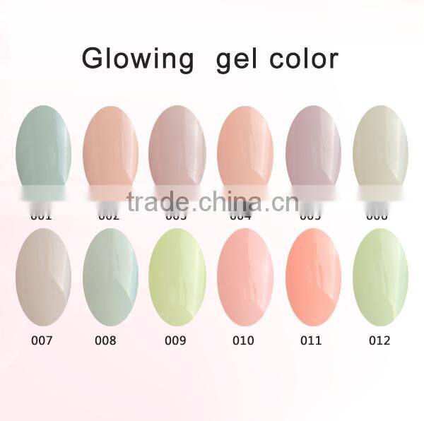 Beauty show oulac new luminous colors OEM uv gel