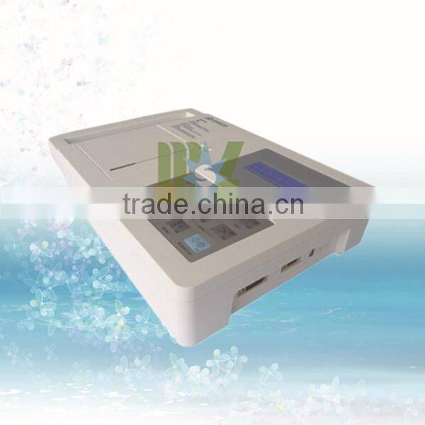 3, 6, 12 channel Interpretive ECG machine MSLEC13M, in stock!