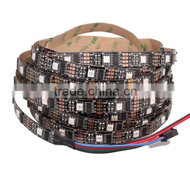 High quality Top selling 5050SMD Dream Color RGB 5m LED strip with 2 years warranty