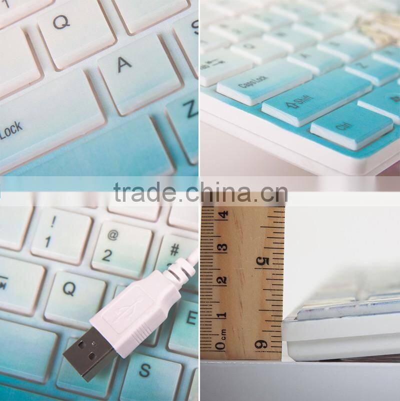 Best wholesale heat transfer printed sublimation computer keyboard