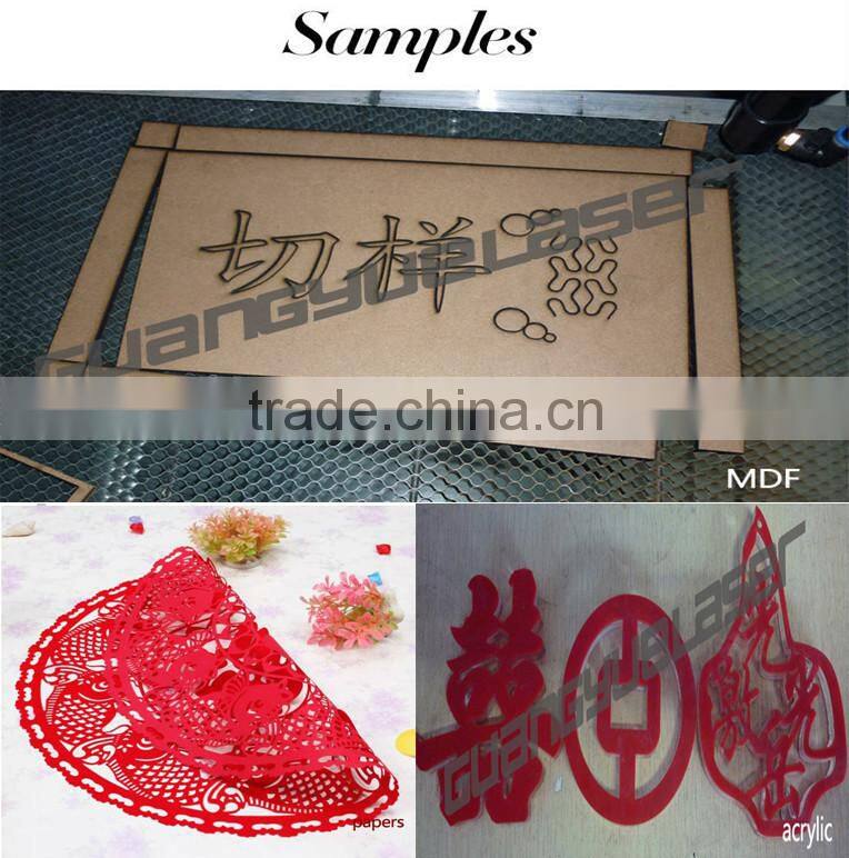 2015New product GY 1390 1300x900mm wood glass paper 3d laser crystal engraving machine