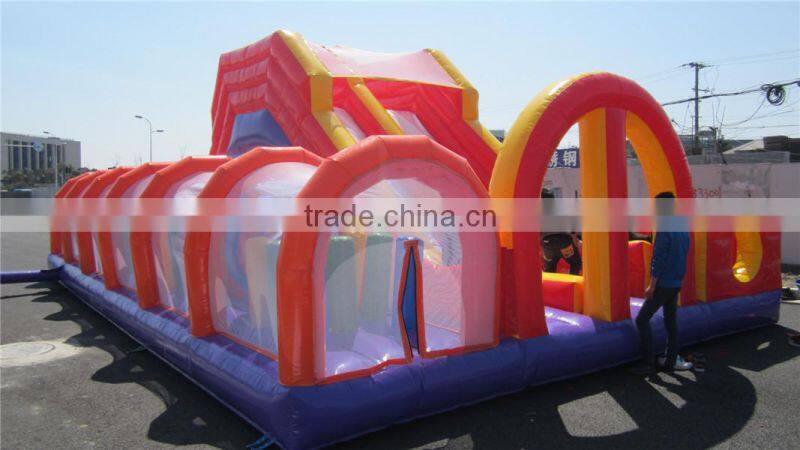 Kids Inflatable Sports Obstacle Course for Sale