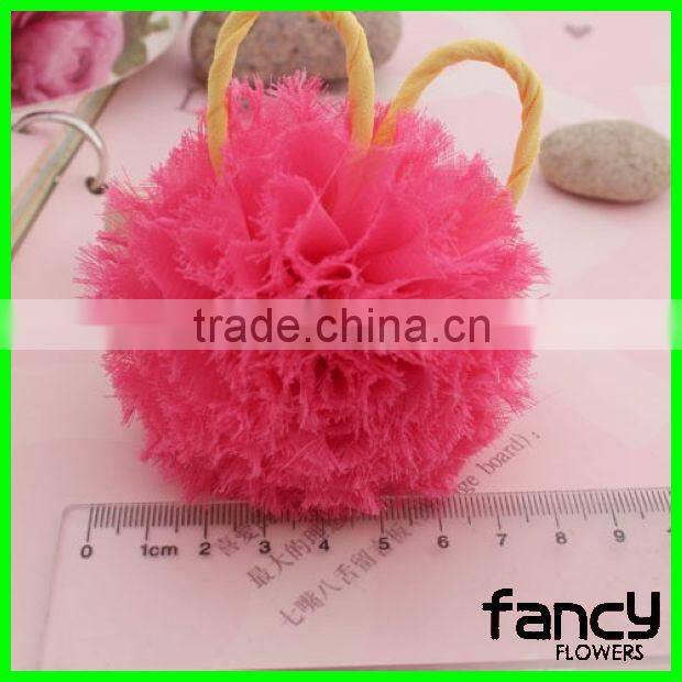 Artificial cute shabby chiffon flowers wholesale