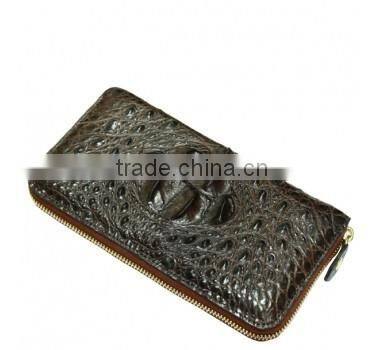 Crocodile leather wallet for women SWCRW-027