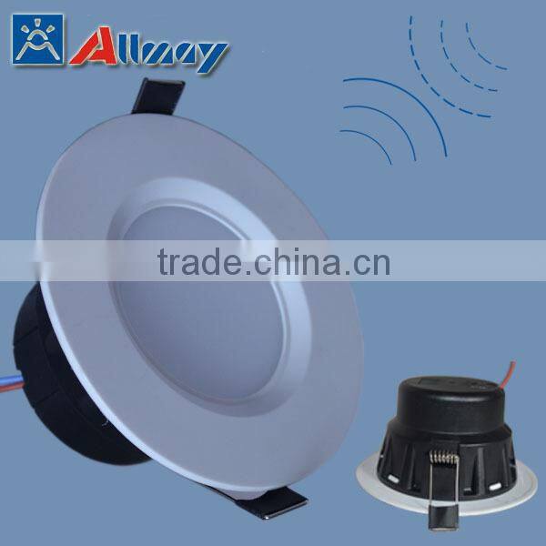 smart lighting 3W LED downlight motion sensor led downlight ceiling light with motion sensor CE ROHs led ceiling downlight