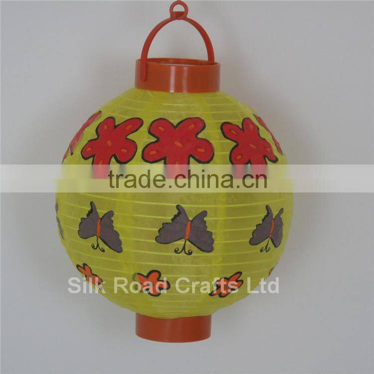 House decoration cheap hanging lanterns with LED battery