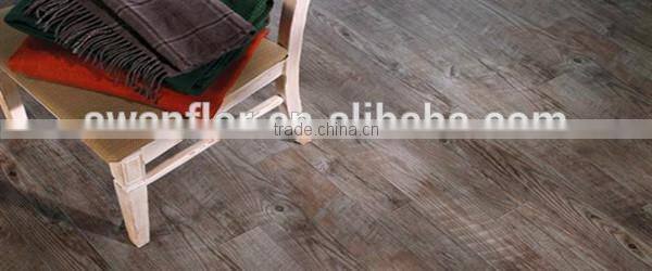 2.0MM Wood Look Rubber Flooring Dry Back Vinyl Flooring Planks Various Color Wood Grain